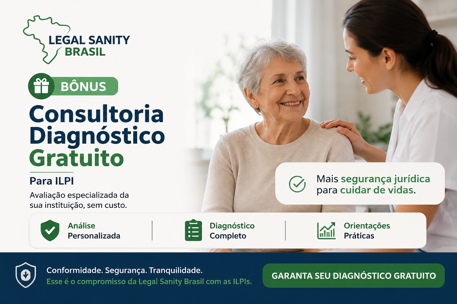 Bônus Consultoria de Diagnóstico Gratuita